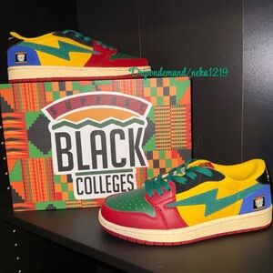 Kiy Studios Low “Support Black Colleges” Men Size 7